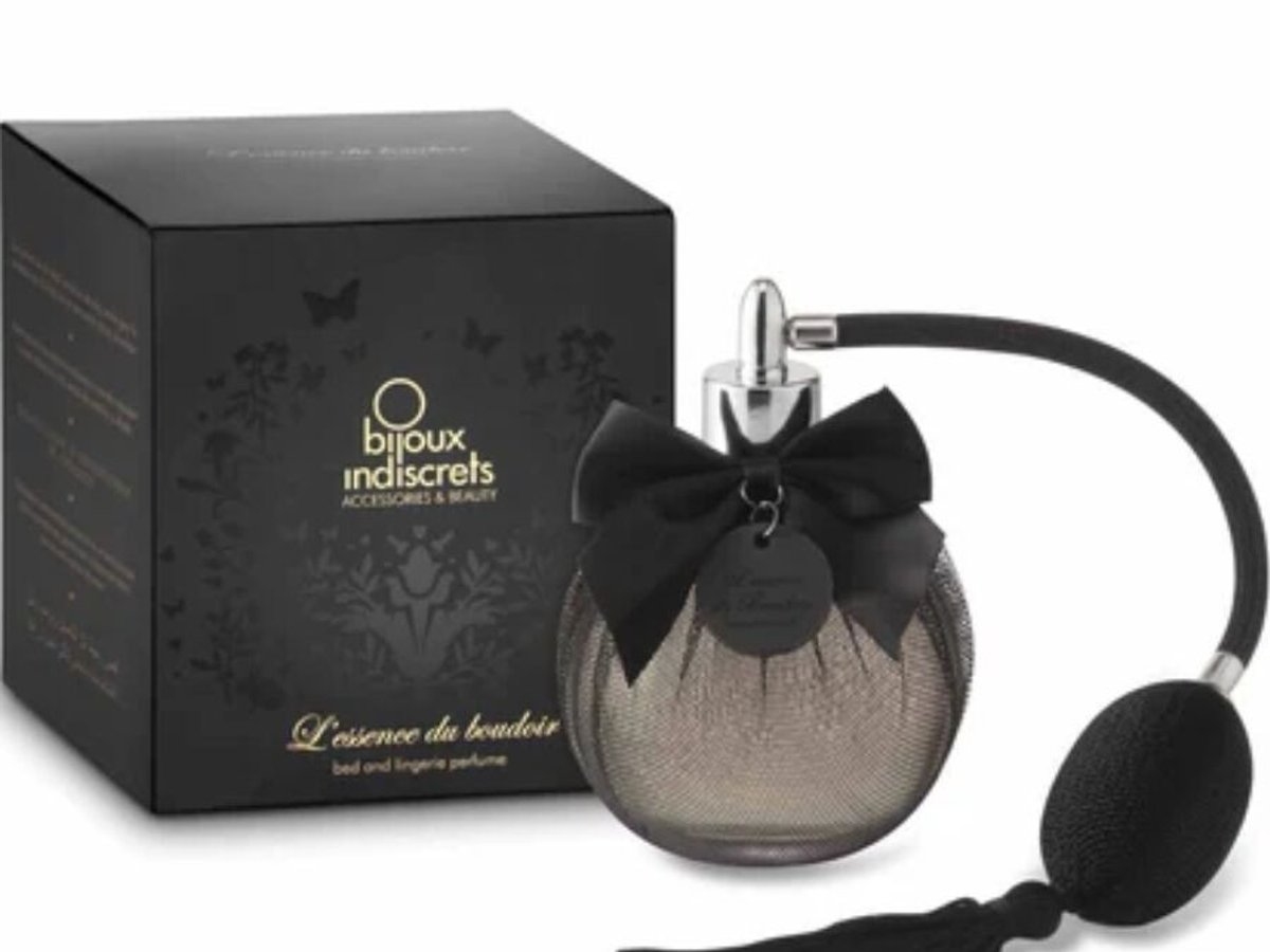 Set cadou premium pentru cupluri — parfum de lenjerie Bijoux Indiscrets