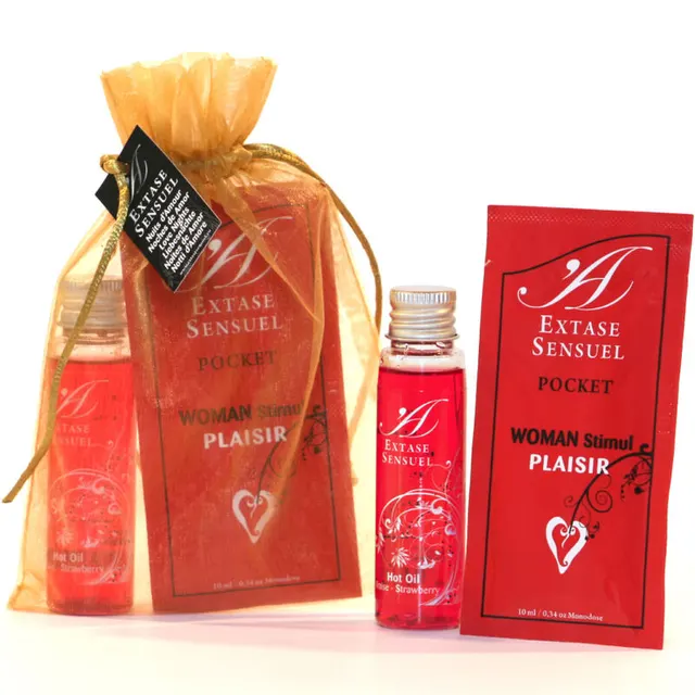 Set Intim Extase Sensual Nuits d'Amour – Ulei & Stimulent Travel — EXTASE SENSUAL
