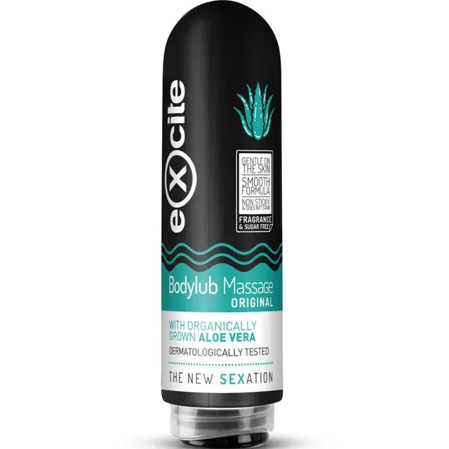 Gel lubrifiant de masaj Excite Bodylub Aloe Vera 200 ml — EXCITE